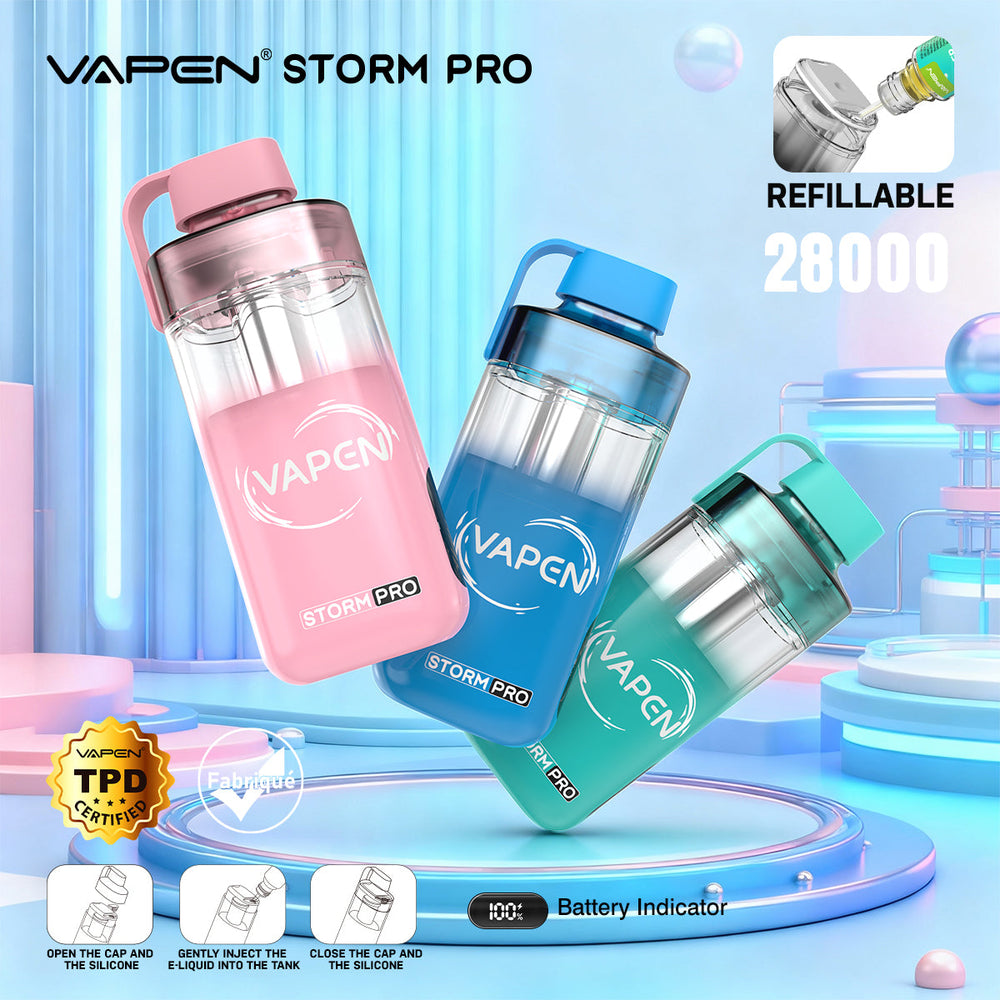 EU Warehouse VAPEN Storm Refillable Vape Wholesale - [VzVape.com]