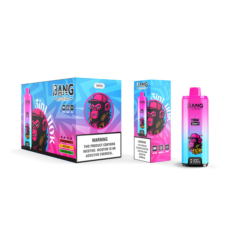 BANG LEGEND 3in1 110000 Puffs Disposable Vape Wholesale - [VzVape.com]