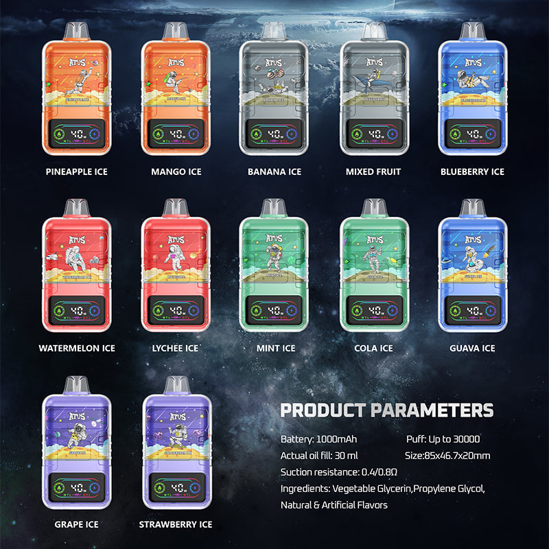 ATVS Astronaut 30000 Puffs Disposable Vape Wholesale - VZVAPE