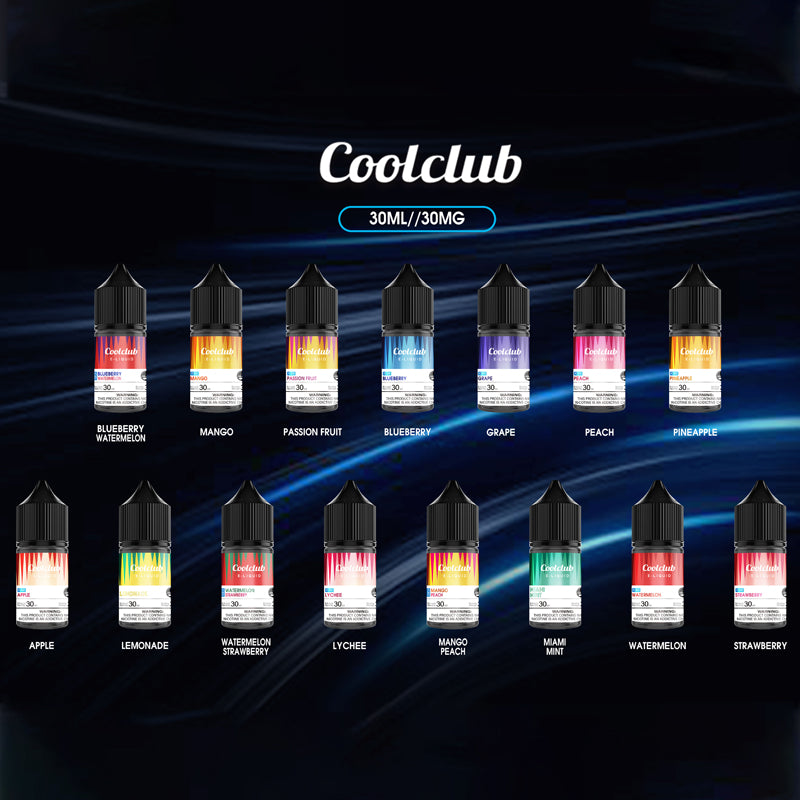 Coolclub 30ml 30mg E-Liquid Wholesale - VZVAPE