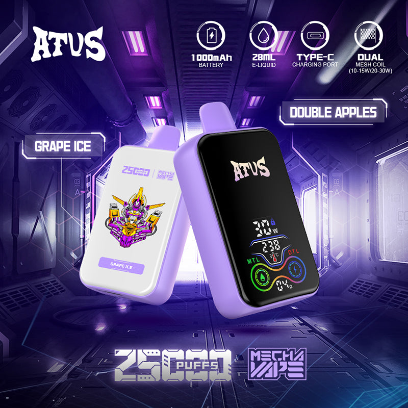 ATVS Mecha 25000 Puffs Disposable Vape Wholesale - Vapz Vape Wholesale