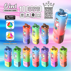 EU Warehouse BANG BLAZE 6 IN 1 100k Puffs Disposable Vape Wholesale - VZVAPE