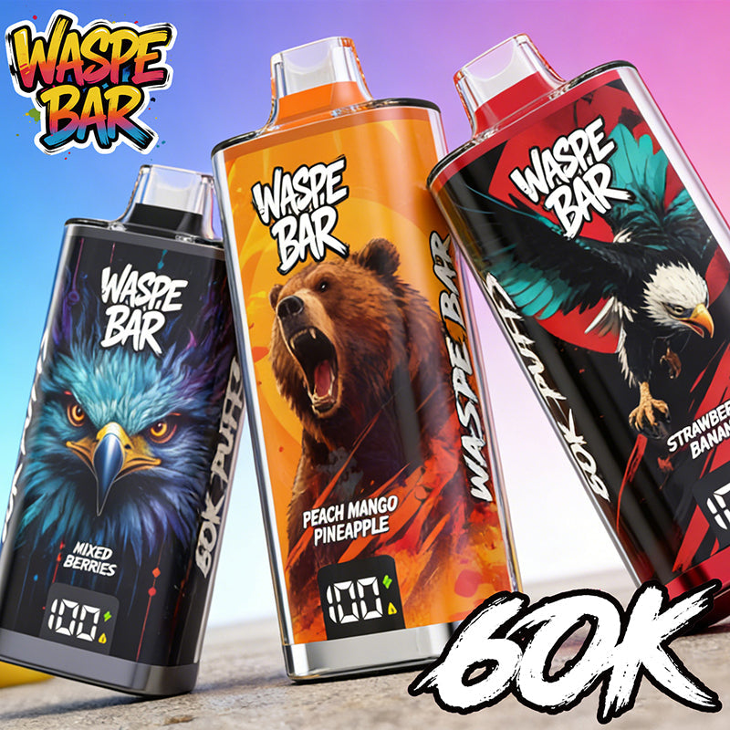 WASPE Bar 60000 Puffs Disposable Vape Wholesale - [VzVape.com]
