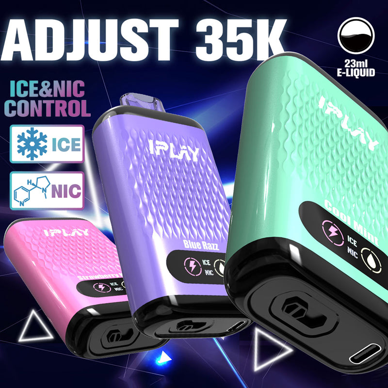 IPLAY ADJUST 35000 Puffs Disposable Vape Wholesale - [VzVape.com]