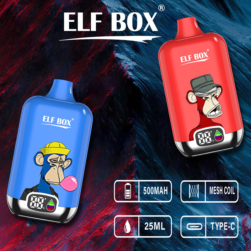 ELF BOX Digital 12000 Puffs Disposable Vape Wholesale - [VzVape.com]