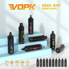 VOPK Cool Bar 9k Puffs 16ml Disposable Vape Wholesale - VZVAPE