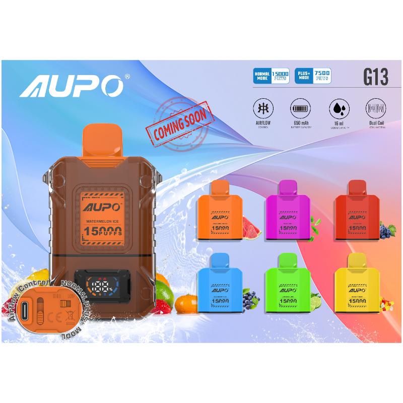 AUPO G13 15000 Puffs Disposable Vape Wholesale - Vapz Vape Wholesale