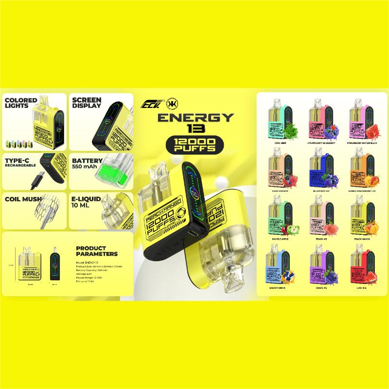 KK Energy13 12000 Puffs Disposable Vape Wholesale - VZVAPE