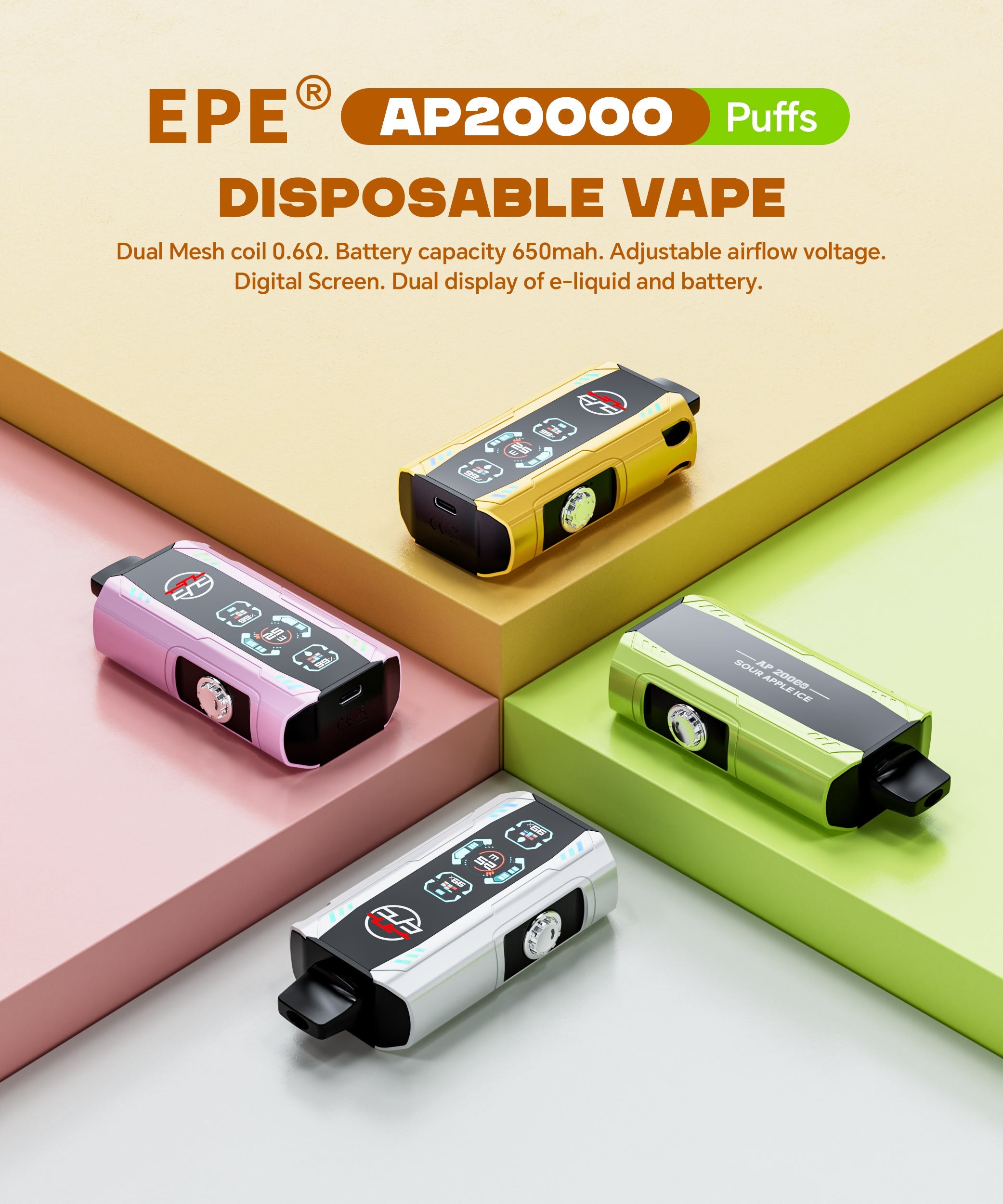 EPE AP 20000 Puffs Disposable Vape Wholesale - VZVAPE