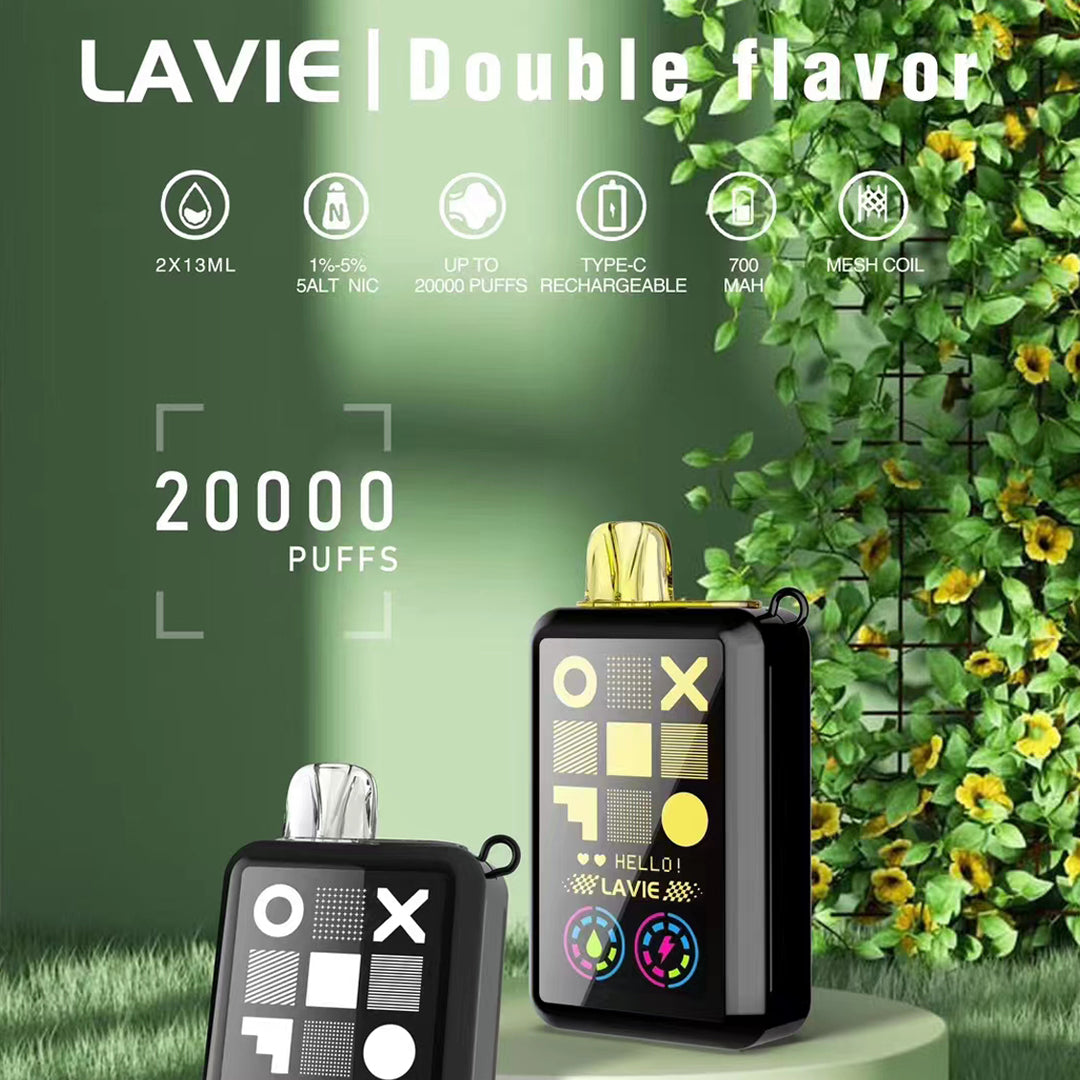 LAVIE Cyber Double Flavor 20000 Puffs Disposable Vape Wholesale - VZVAPE
