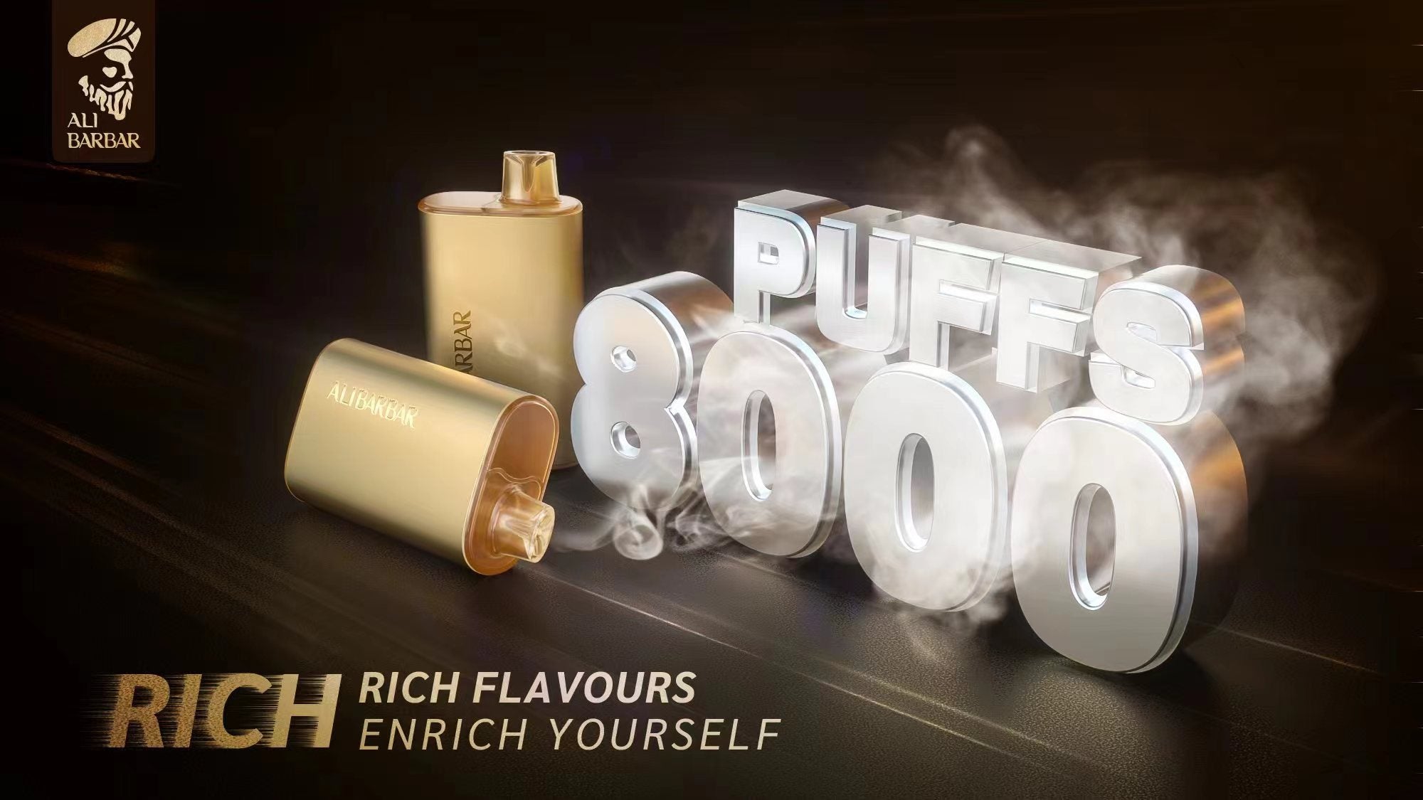 Alibarbar Rich 8000 Puffs Disposable Vape Wholesale - VZVAPE