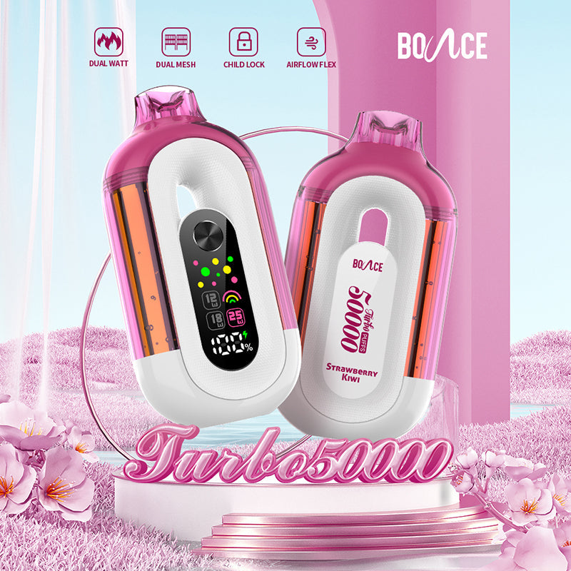 Bounce Turbo 50000 Puffs Disposable Vape Wholesale - Vapz Vape Wholesale