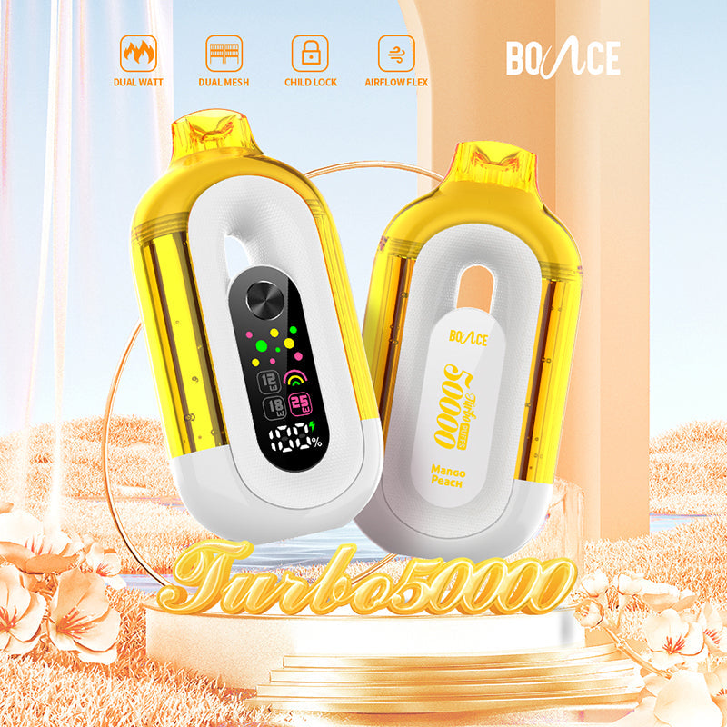 Bounce Turbo 50000 Puffs Disposable Vape Wholesale - VZVAPE