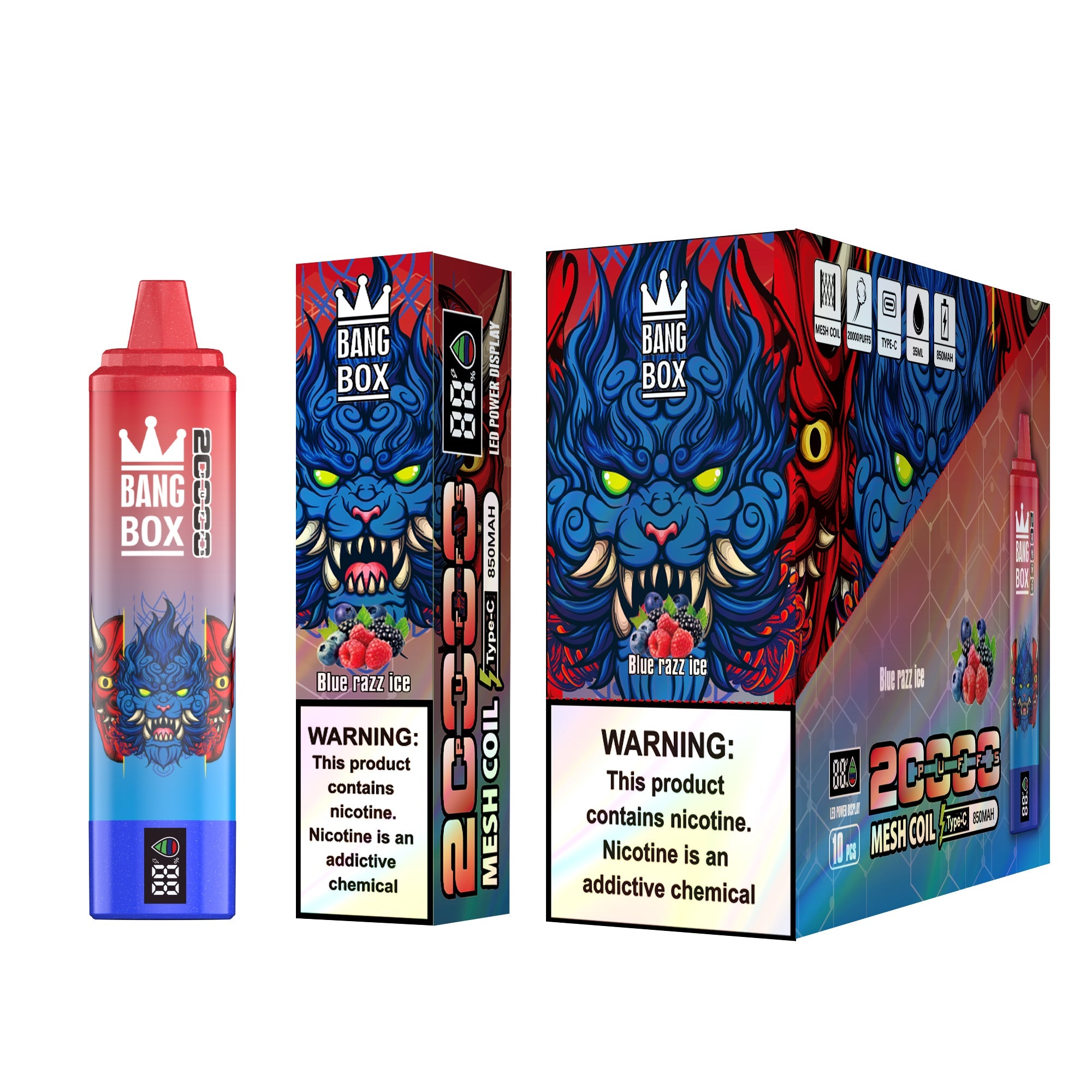 BANGBOX 20000 Puffs Disposable Vape Wholesale - VZVAPE