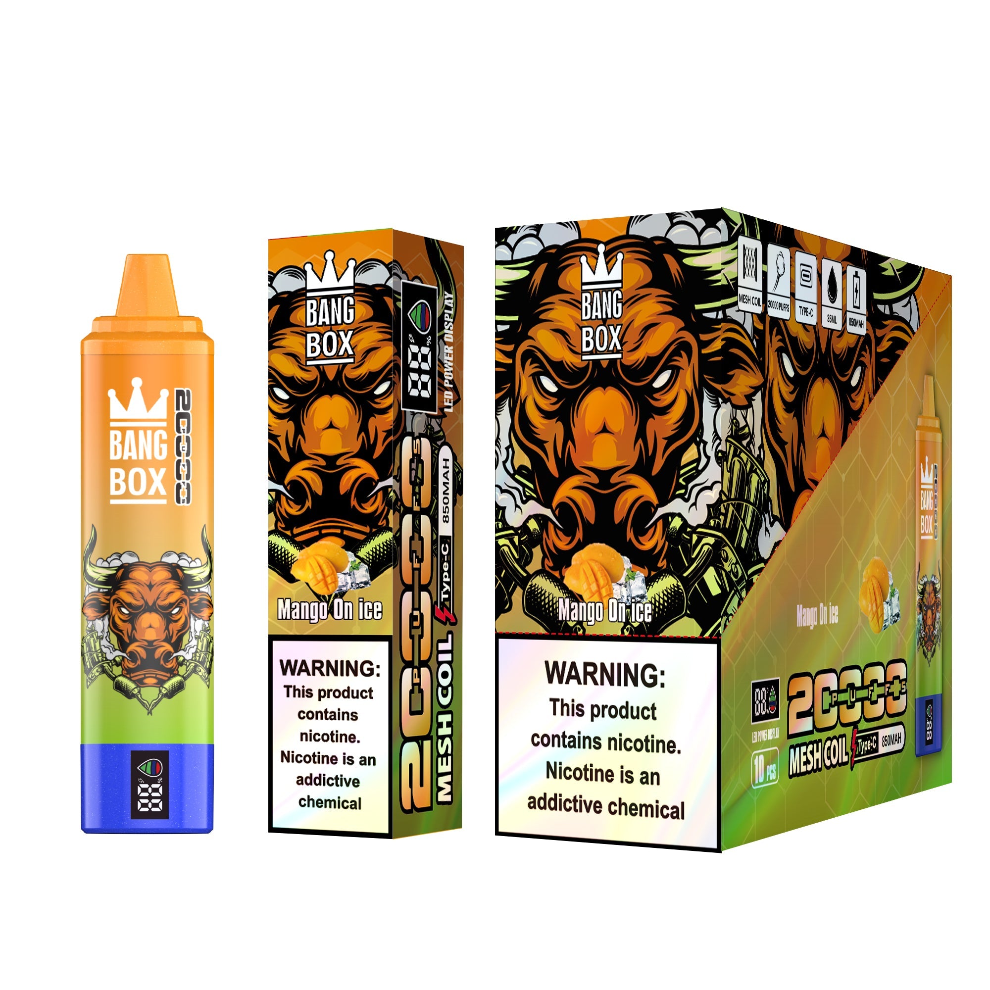 BANGBOX 20000 Puffs Disposable Vape Wholesale - VZVAPE