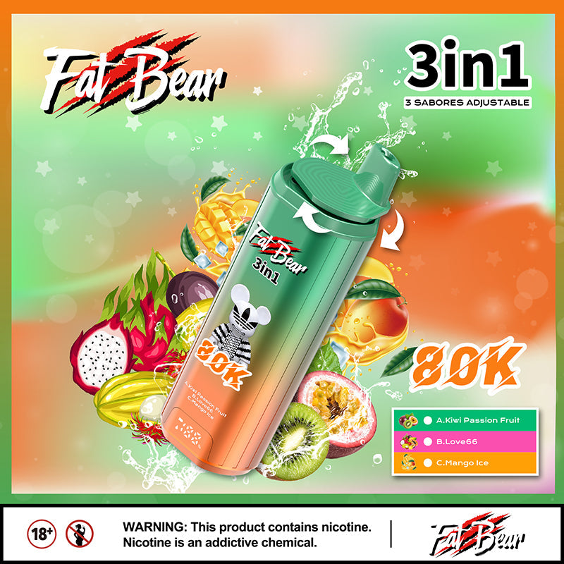 AIVONO AIM FATBEAR 80000 Puffs Disposable Vape Wholesale