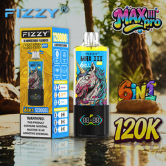 EU Warehouse FIZZY MAX III PRO 120K Puffs Disposable Vape Wholesale - [VzVape.com]