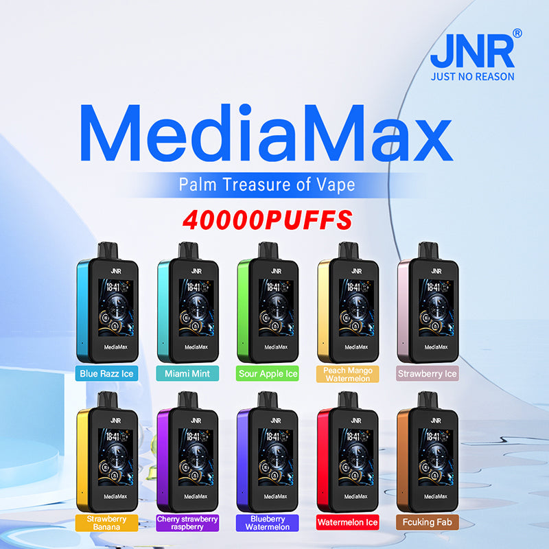 JNR MediaMax 40000 Puffs Disposable Vape Wholesale - VZVAPE