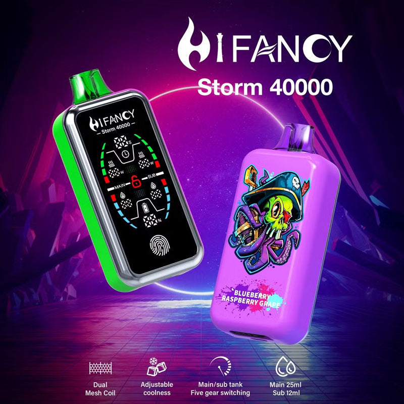 EU Warehouse HIFANCY STORM 40000 Puffs Disposable Vape Wholesale - [VzVape.com]