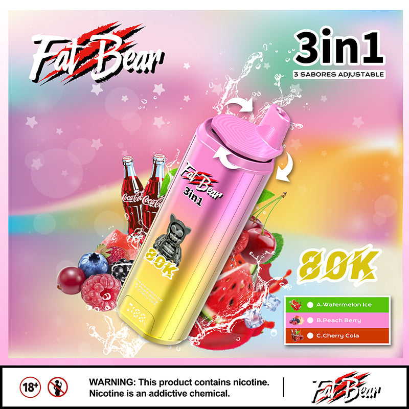 AIVONO AIM FATBEAR 80000 Puffs Disposable Vape Wholesale
