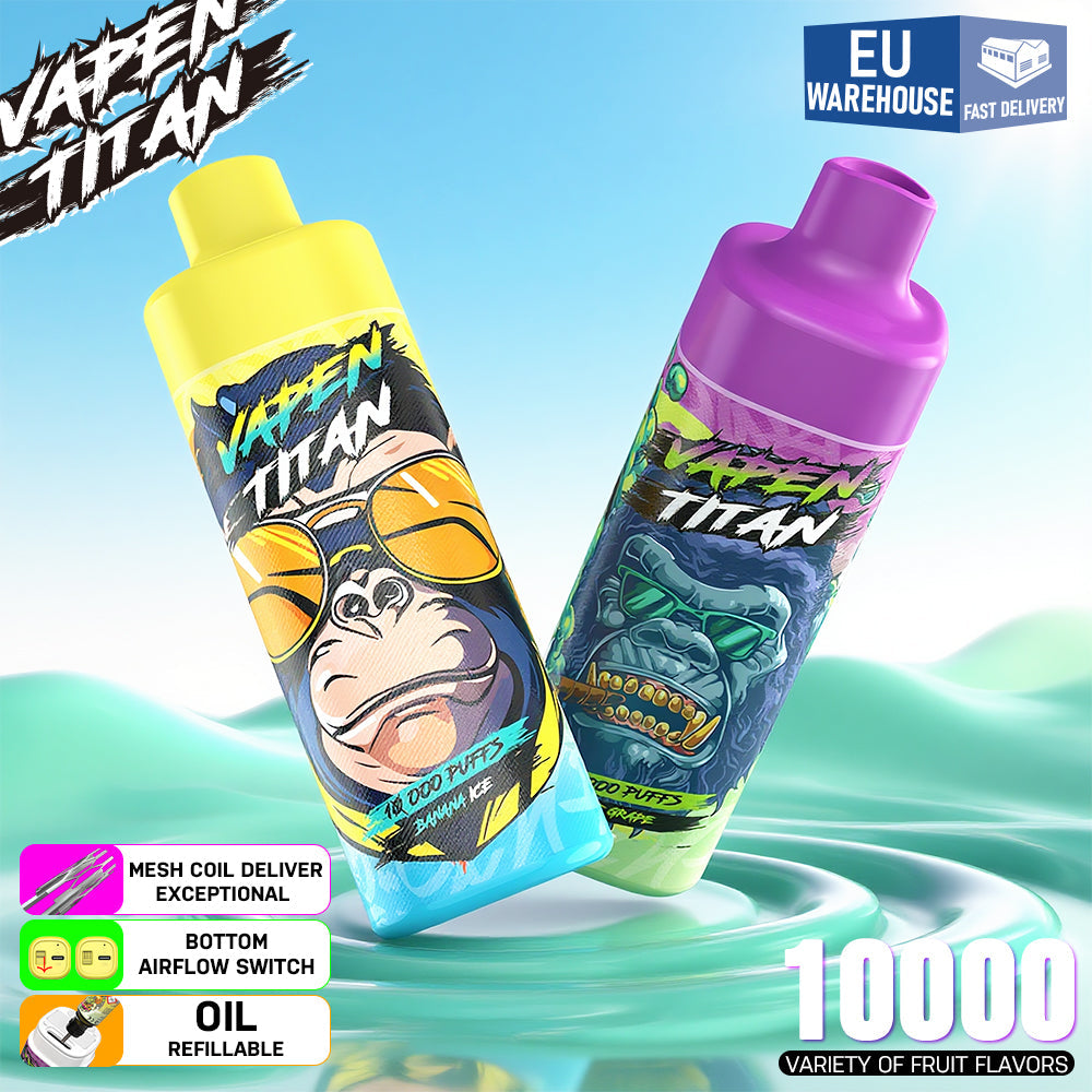 EU Warehouse VAPEN TITAN 10000 Puffs Disposable Vape Wholesale VzVape Wholesale EU Warehouse VAPEN TITAN 10000 Puffs Disposable Vape Wholesale VzVape Wholesale