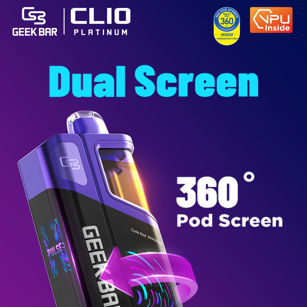 Geek Bar Clio platinum 50000 Puffs 16ml Disposable Vape Wholesale VzVape Wholesale Geek Bar Clio platinum 50000 Puffs 16ml Disposable Vape Wholesale VzVape Wholesale