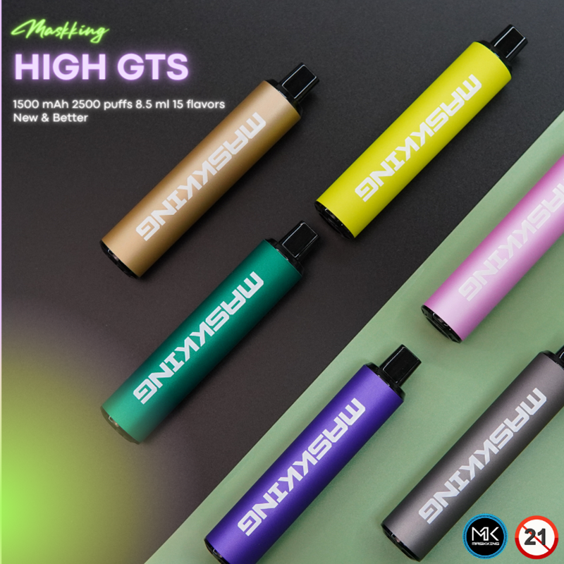 Maskking HIGH GTS 2500 Puffs Disposable Vape Wholesale - VZVAPE