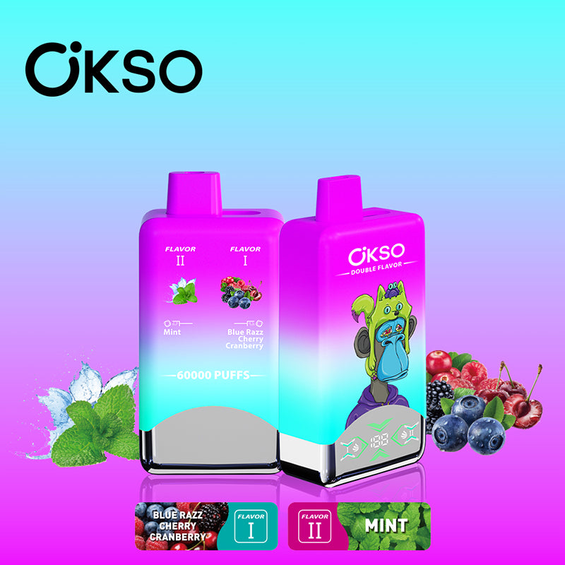 OKSO Double Flavors 60000 Puffs Disposable Vape Wholesale - [VzVape.com]