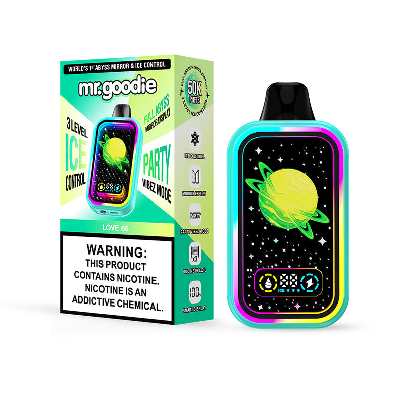 Mr.Goodie Abyss Mirror Ice Control 50000 Puffs Disposable Vape Wholesale - VZVAPE