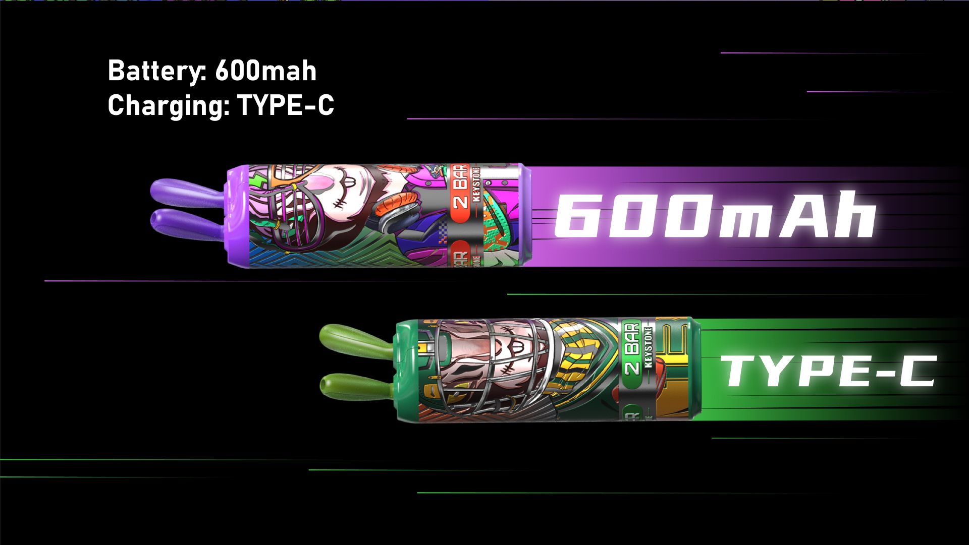 KEYSTONE 2BAR PREFILLED Pod Device Wholesale - VZVAPE