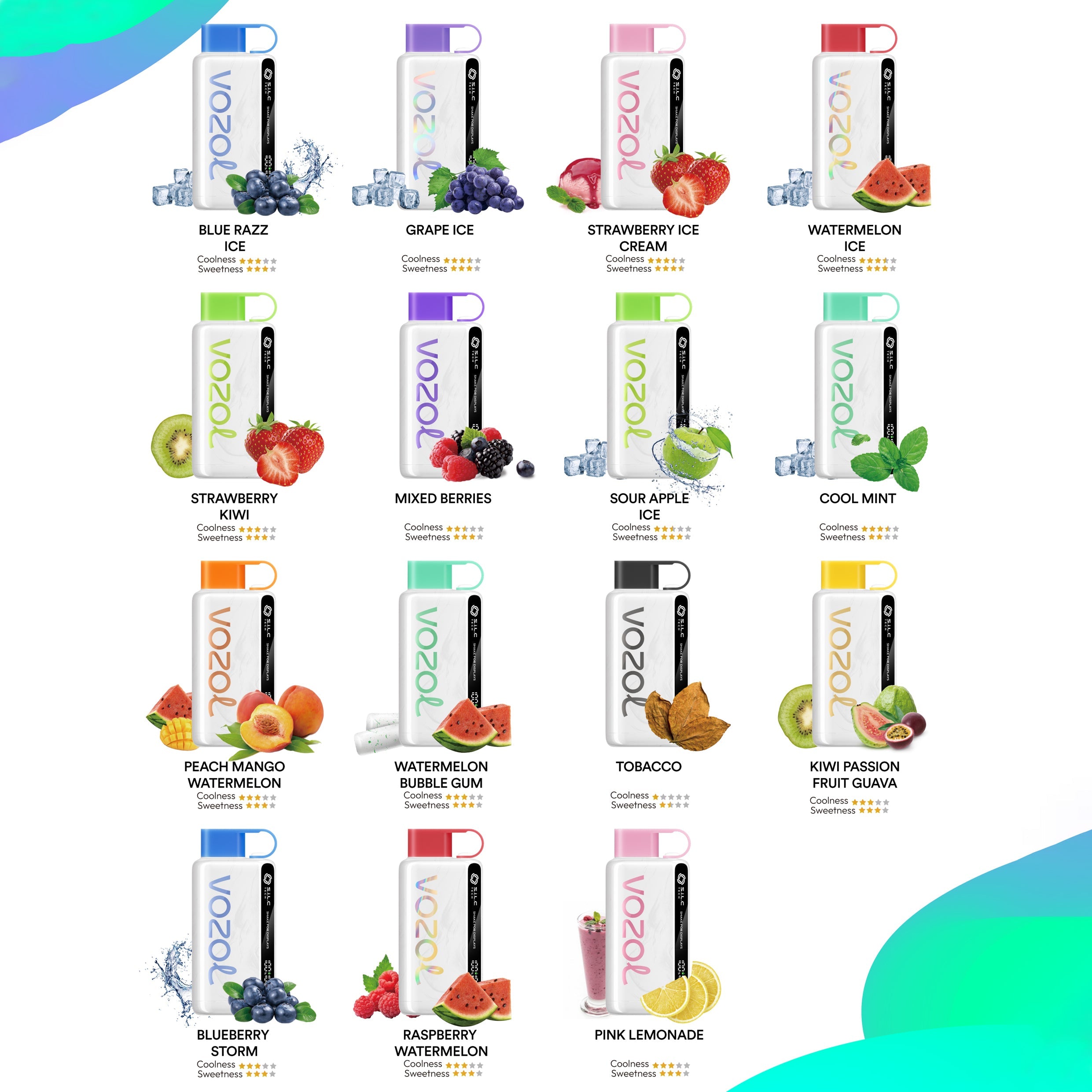 VOZOL STAR 9000 Puffs Disposable Vape Wholesale - VZVAPE