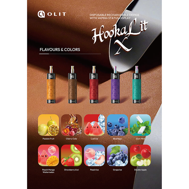 OLIT Hookalit X 20000 Puffs Disposable Vape Wholesale - [VzVape.com]