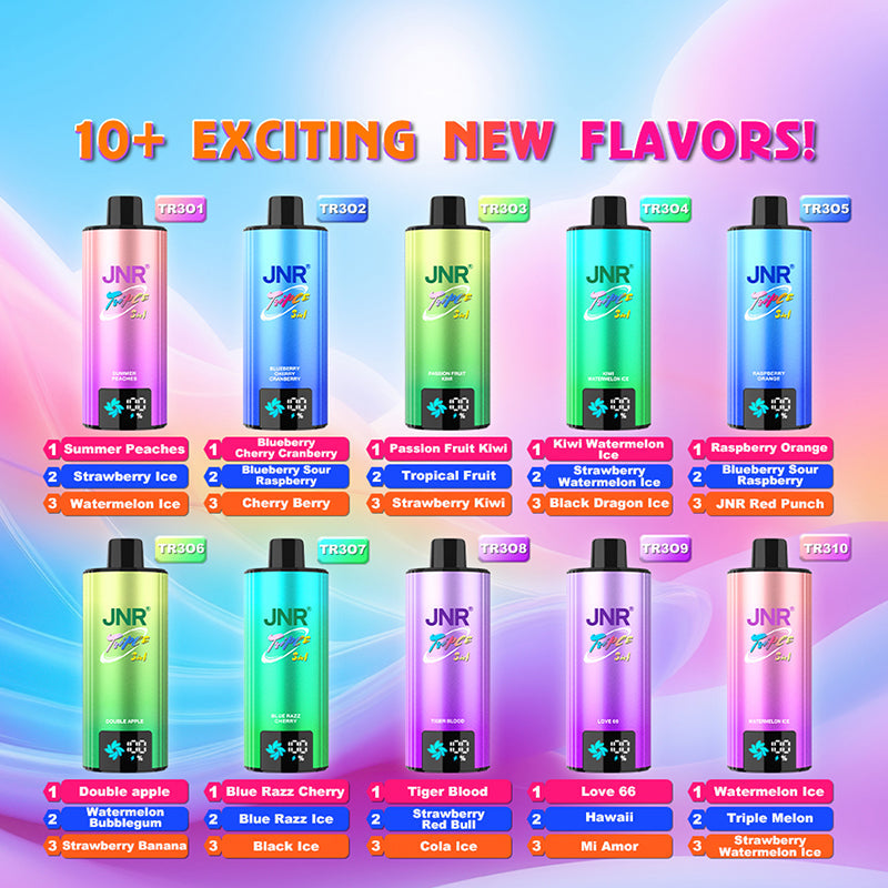 JNR TRIPLE 3 IN 1 110k Puffs Disposable Vape Wholesale VzVape Wholesale JNR TRIPLE 3 IN 1 110k Puffs Disposable Vape Wholesale VzVape Wholesale