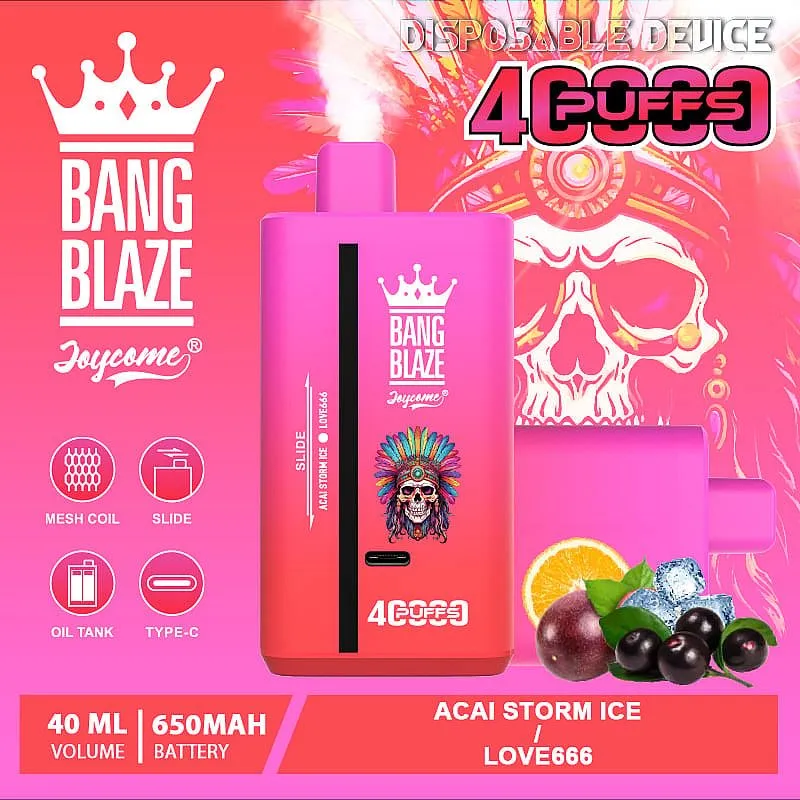 EU Warehouse BANG BLAZE 40000  Puffs 40ml Disposable Vape Wholesale - [VzVape.com]