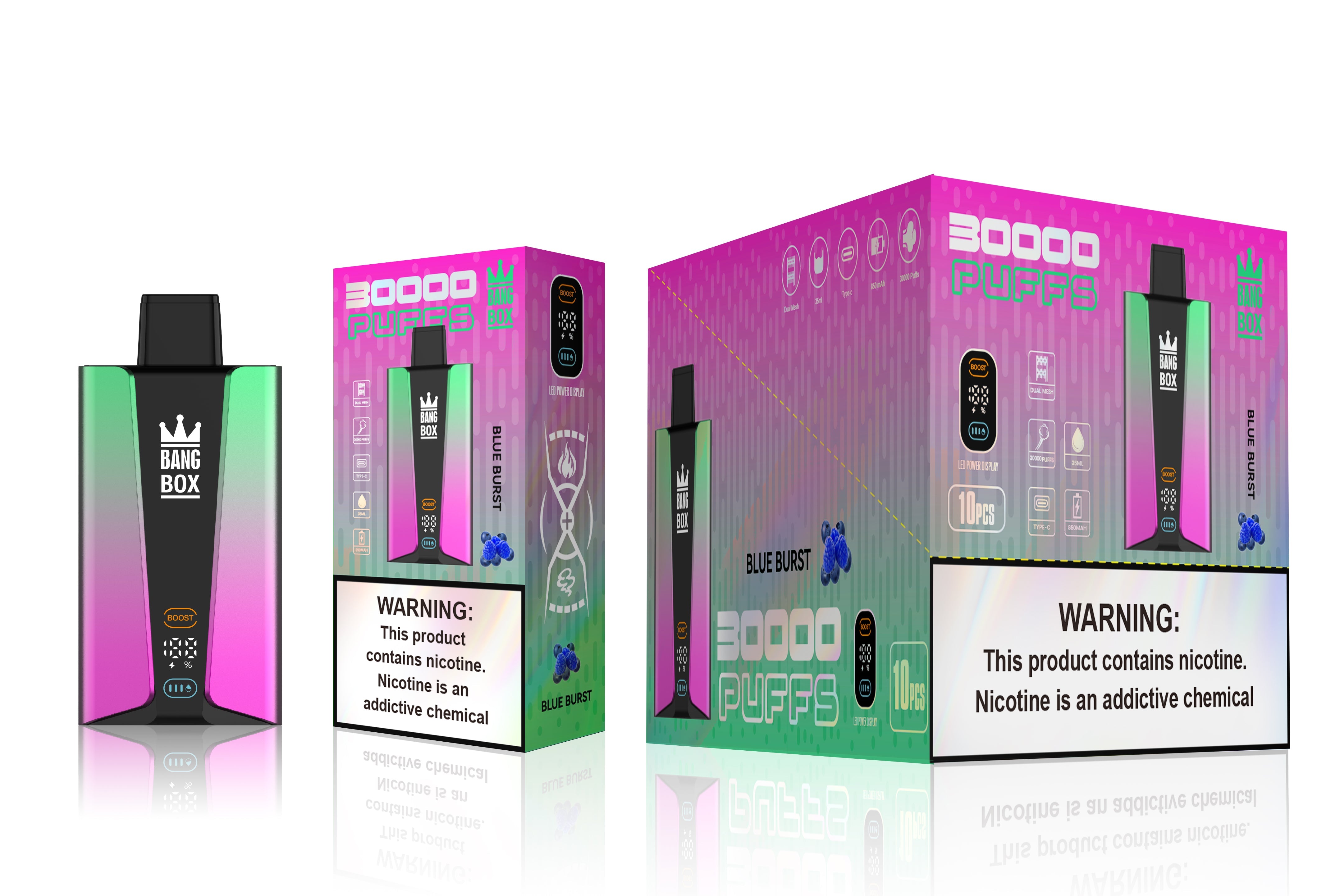 BANGBOX 30000 Puffs Disposable Vape Wholesale - VZVAPE