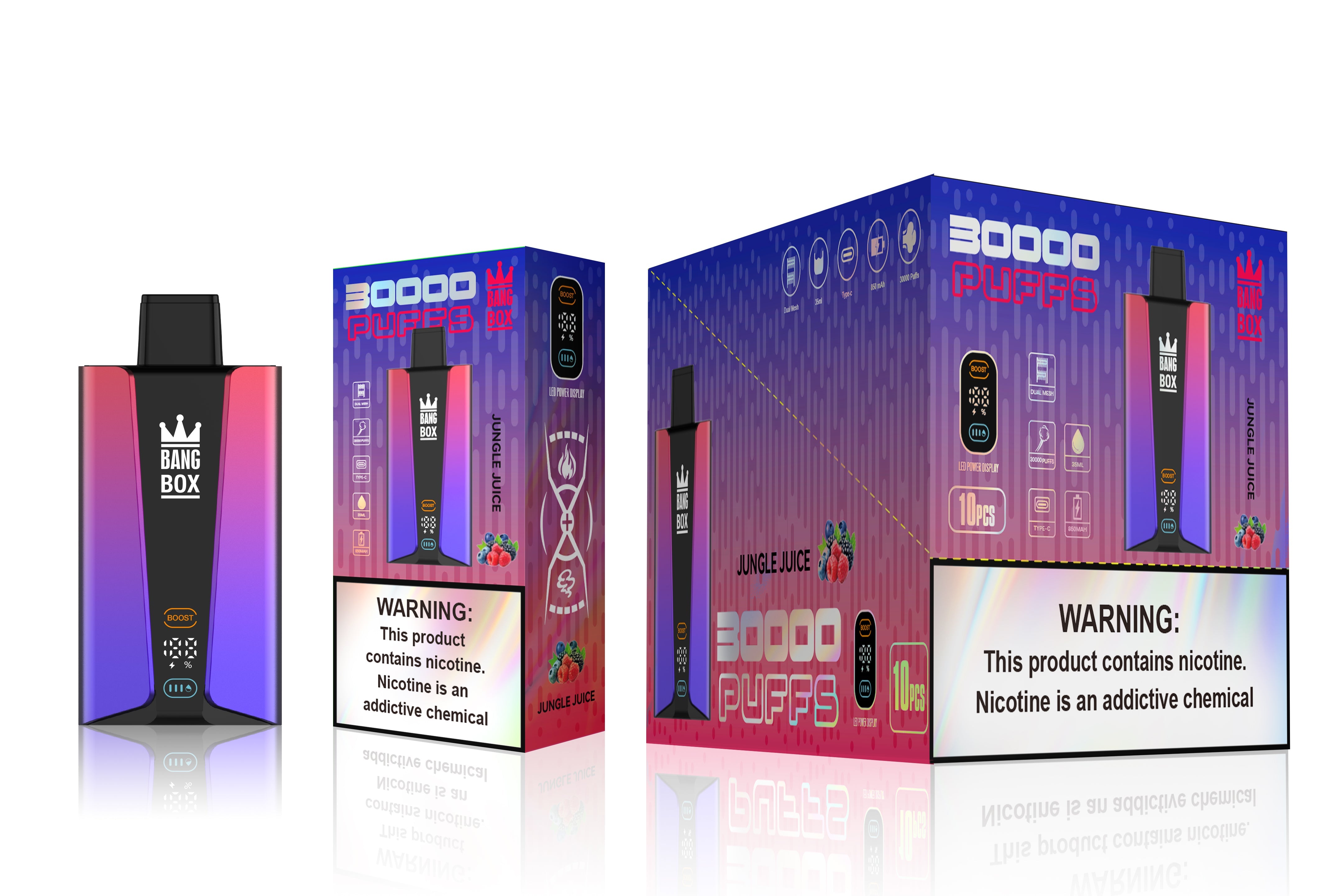 BANGBOX 30000 Puffs Disposable Vape Wholesale - VZVAPE