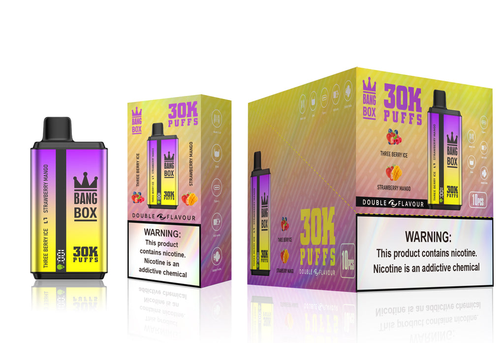 BANGBOX 30000 Puffs Double Flavor Disposable Vape Wholesale - Vapz Vape Wholesale