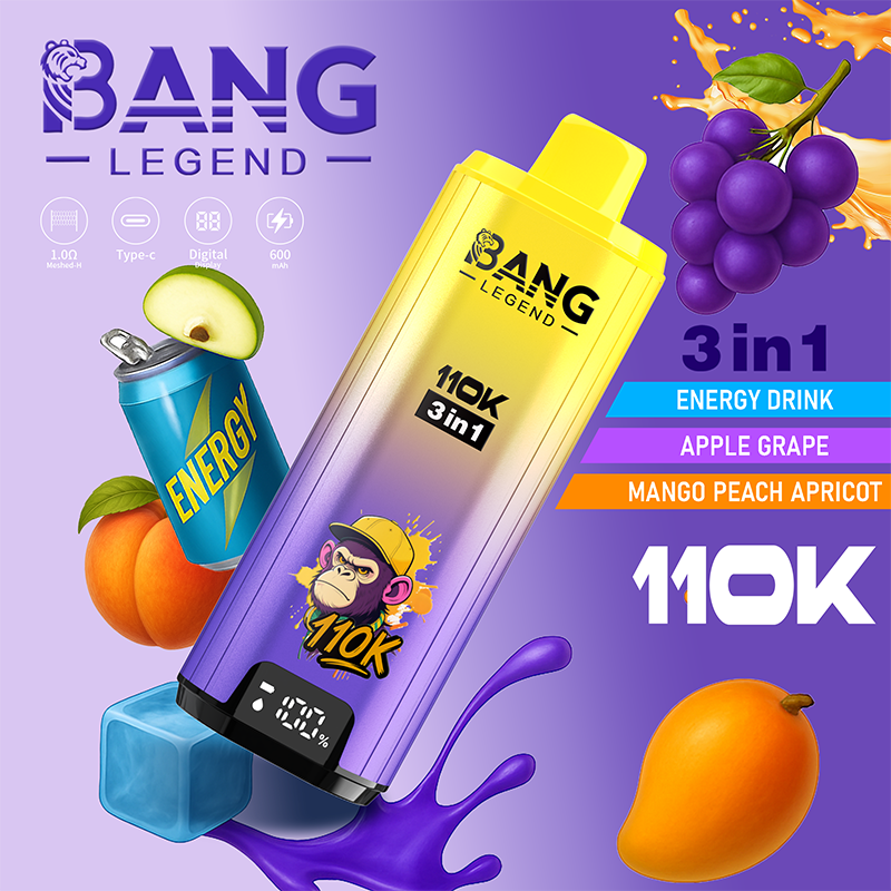 BANG LEGEND 110000 Puffs Disposable Vape Wholesale - Vapz Vape Wholesale