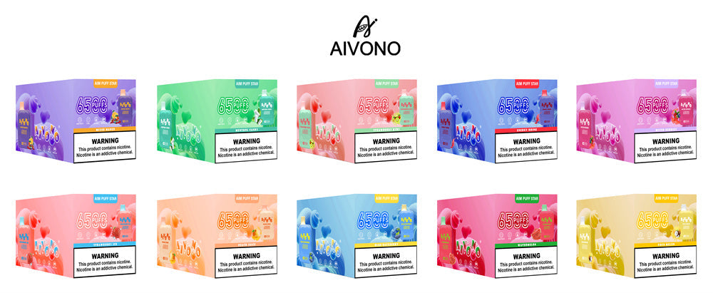 AIVONO AIM  PUFFSTAR 6500Puffs Disposable Vape Wholesale - VZVAPE