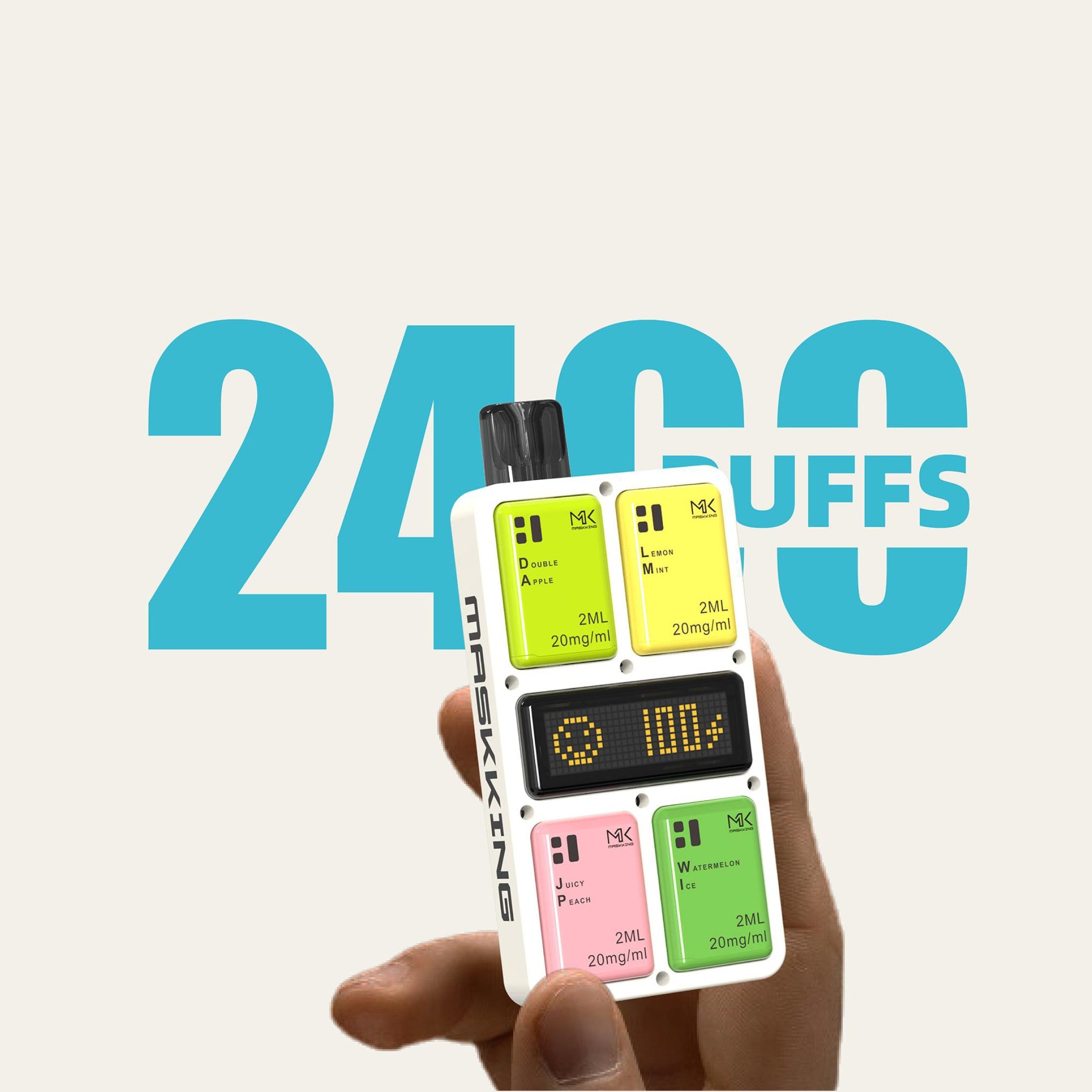 Maskking LECO 2400 Puffs Pod Device System Wholesale - VZVAPE