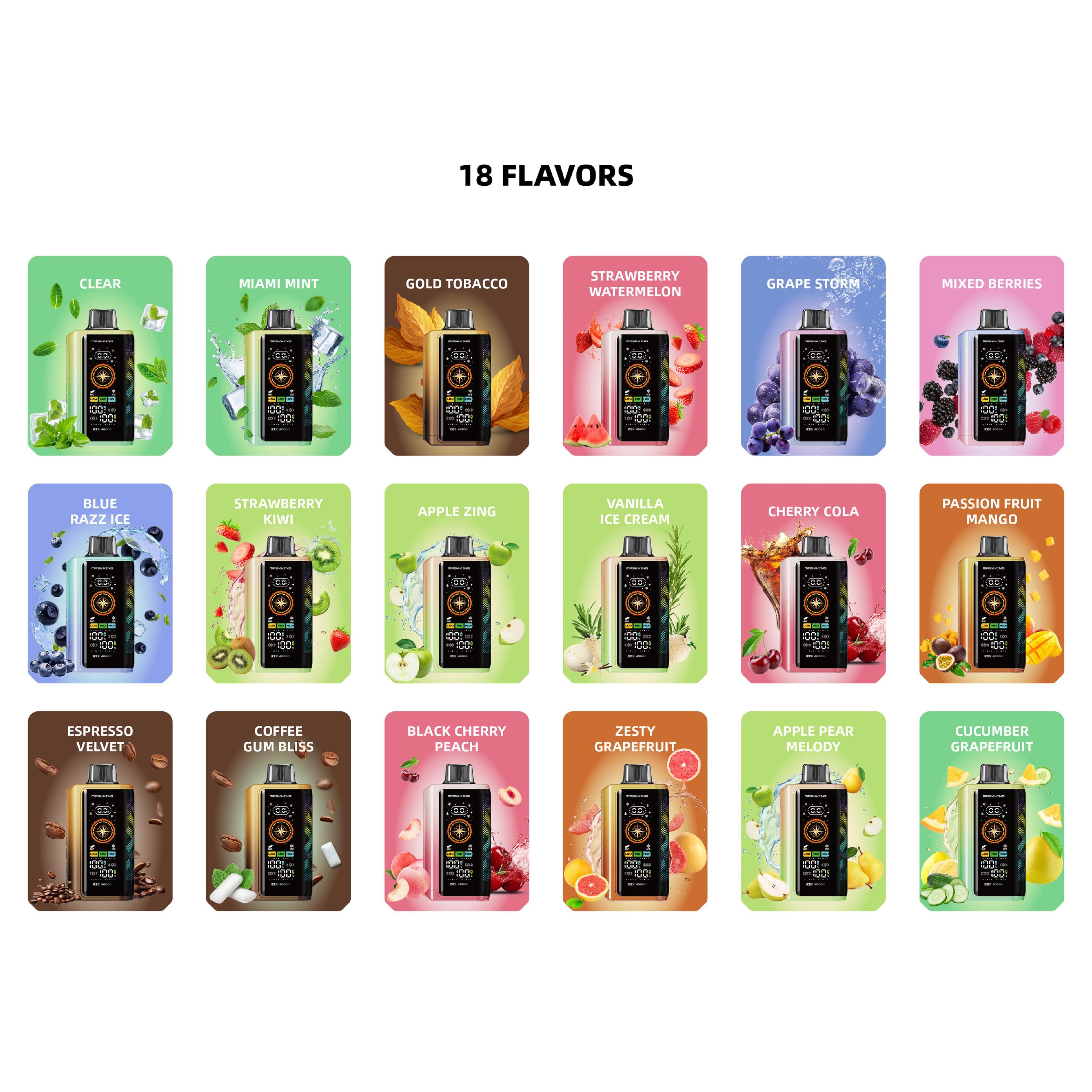 MASKKING ICEX 40000 Puffs Disposable Vape Wholesale - Vapz Vape Wholesale