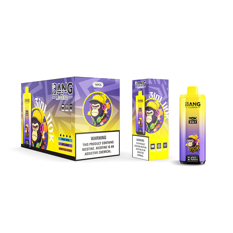 BANG LEGEND 3in1 110000 Puffs Disposable Vape Wholesale - [VzVape.com]