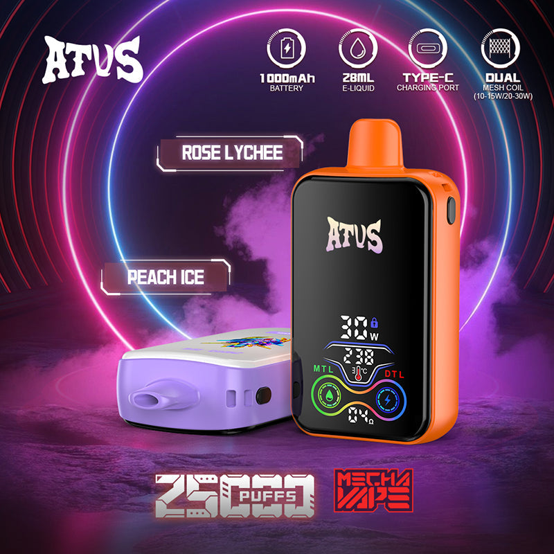 ATVS Mecha 25000 Puffs Disposable Vape Wholesale - [VzVape.com]