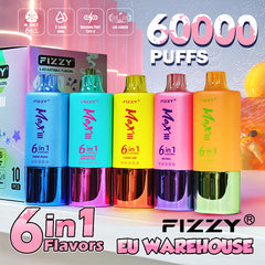 FIZZY 6IN1 60000 Puffs Disposable Vape Wholesale - Vapz Vape Wholesale