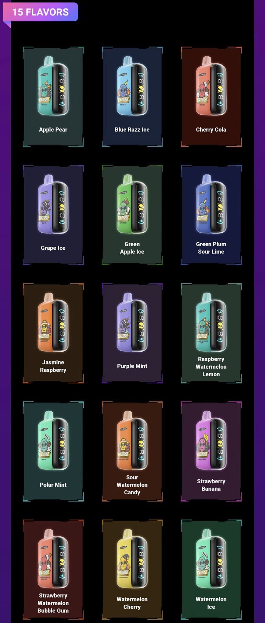 ELF BAR GH23000 Puffs Disposable Vape Wholesale - Vapz Vape Wholesale