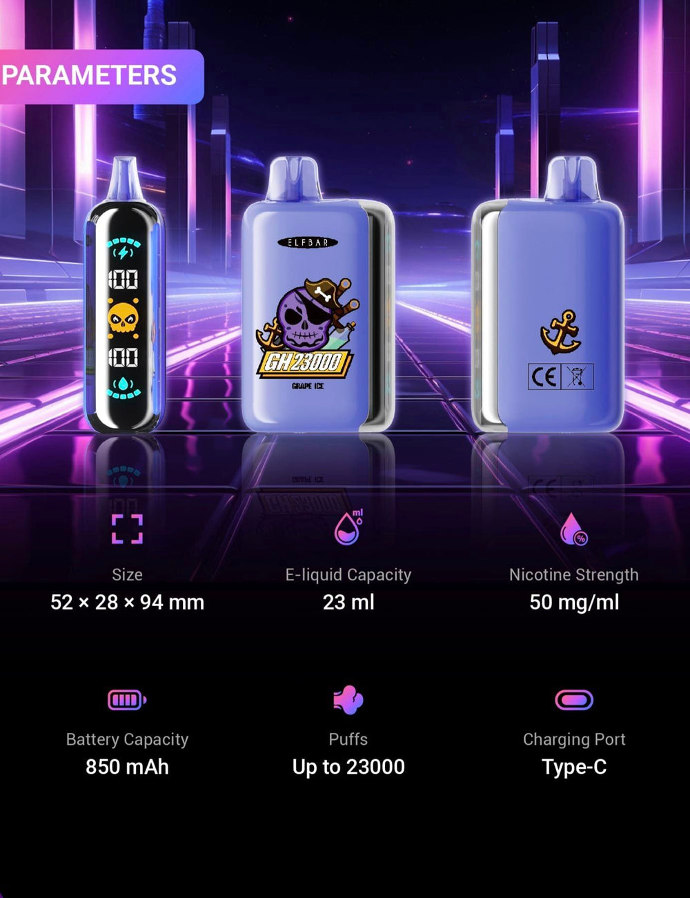 ELF BAR GH23000 Puffs Disposable Vape Wholesale - [VzVape.com]