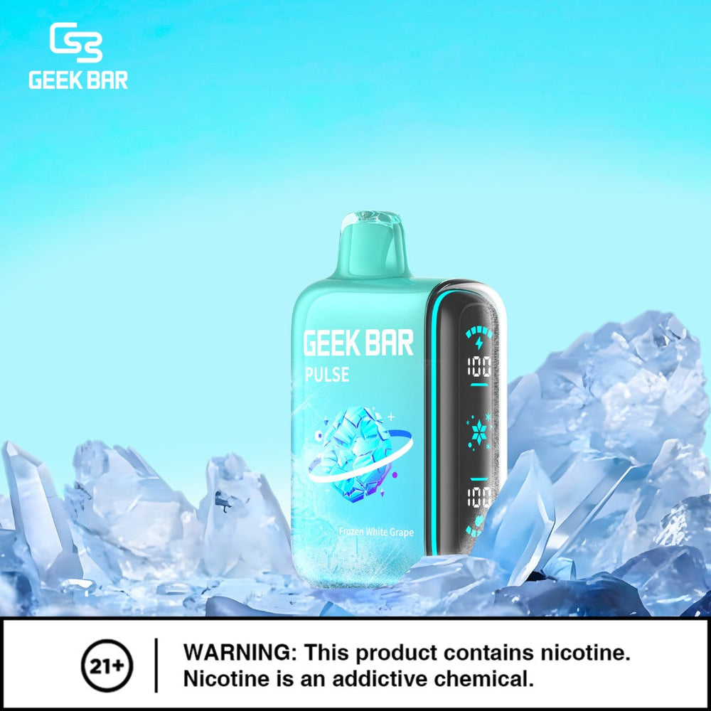 Geek Bar Pulse 15000 Puffs Frozen Edition Disposable Vape Wholesale VzVape Wholesale Geek Bar Pulse 15000 Puffs Frozen Edition Disposable Vape Wholesale VzVape Wholesale