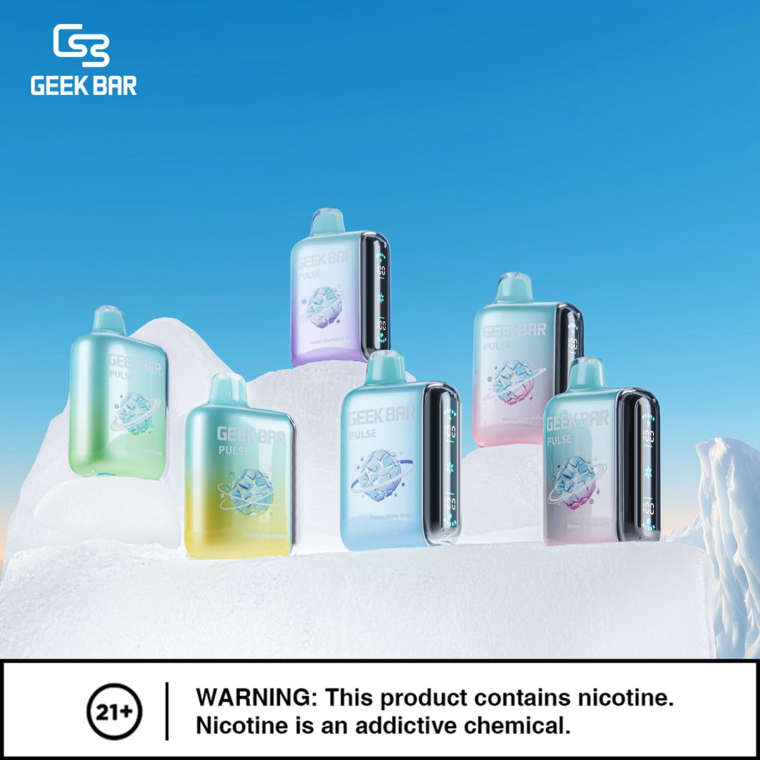 Geek Bar Pulse 15000 Puffs Frozen Edition Disposable Vape Wholesale - Vapz Vape Wholesale