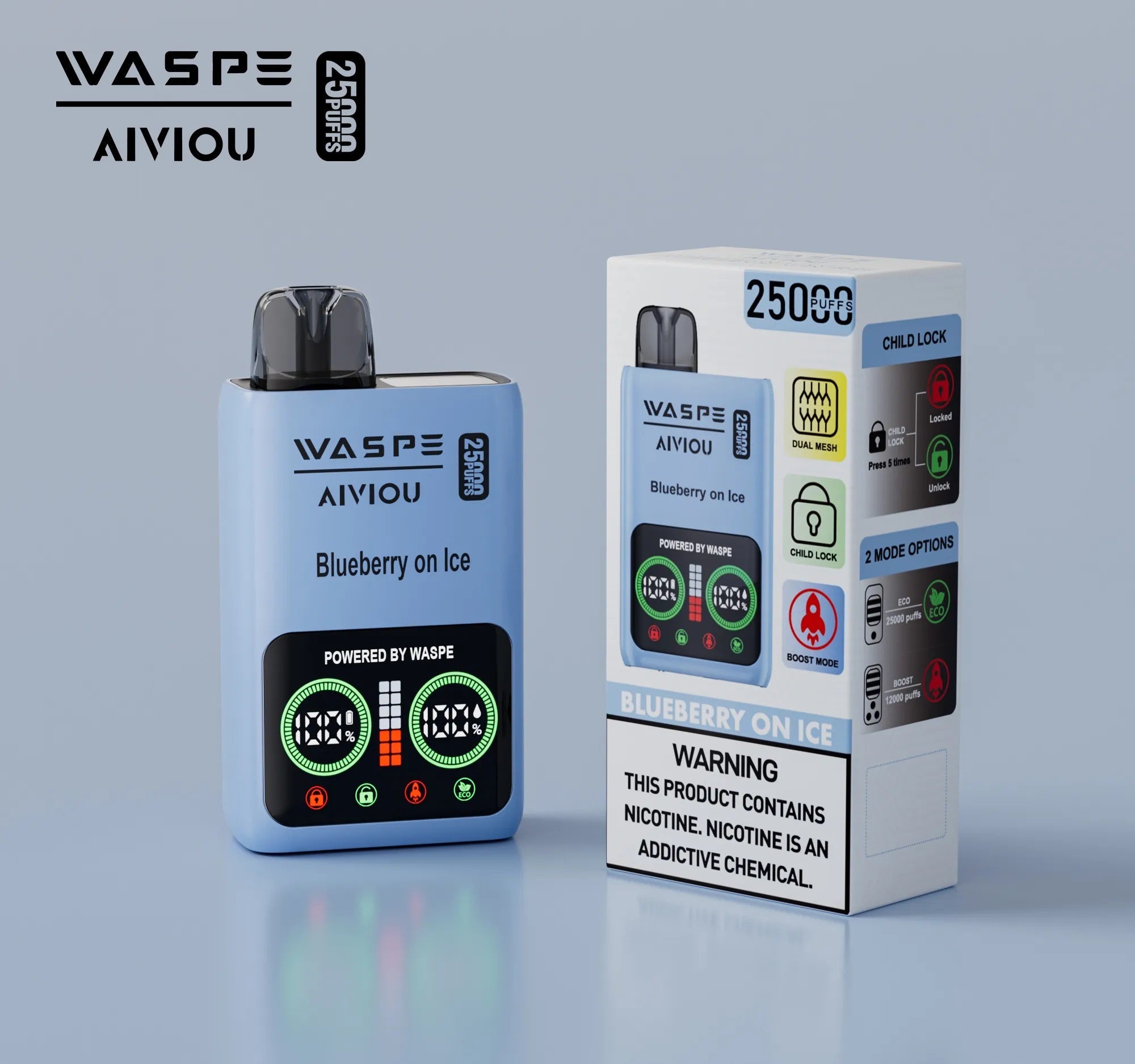 WASPE 25000 Puffs Disposable Vape Wholesale - Vapz Vape Wholesale