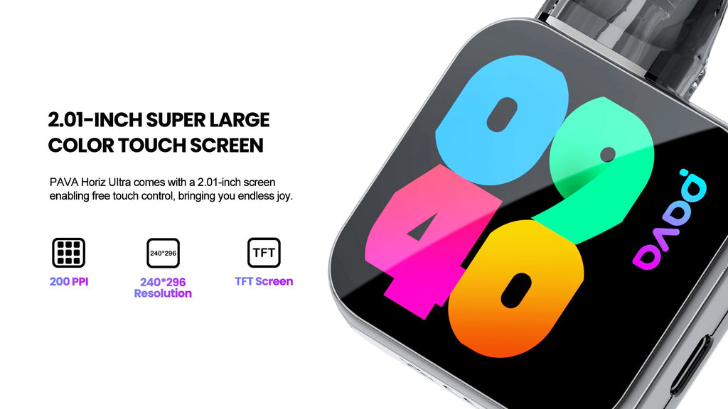 PAVA Horiz Ultra 2ML Refillable Vape Wholesale - Vapz Vape Wholesale